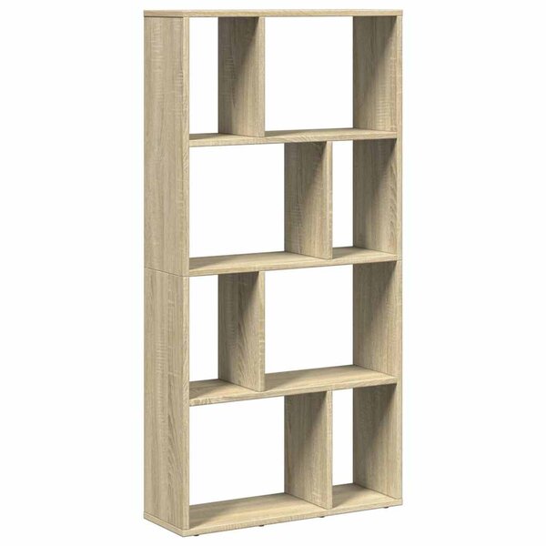 vidaXL Bibliothèque chêne sonoma 60x20x120 5 cm bois d'ingénierie