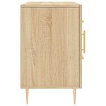 vidaXL Buffet chêne sonoma 100x36x60 cm bois d'ingénierie