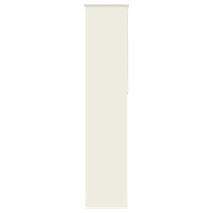 vidaXL Store enrouleur occultant blanc cassé 40x210 cm largeur tissu