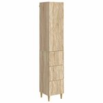 vidaXL Ensemble de Meubles 2 Pièces Chêne Sonoma 33 x 34 5 x 90 cm