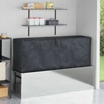 vidaXL Sac de stockage extérieur Noir 200 x 60 x 75 cm Tissu 600D