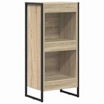 vidaXL Bibliothèque Sonoma 80 x 30 x 155 cm Bois d'ingénierie