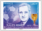 Timbre - Jules Rimet - Lettre internationale