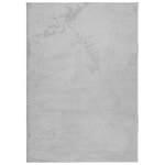 vidaXL Tapis IZA poils courts style scandinave gris 120x170 cm