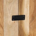 vidaXL Tête de lit 140 cm bois d'acacia massif