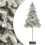 vidaXL Sapin de Noël artificiel avec neige floquée 150 cm