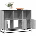 vidaXL Buffet sonoma gris 100x35x76 cm bois d'ingénierie