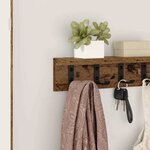 vidaXL Porte-manteau mural Bois ancien 40 x 10.5 x 10.5 cm