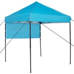 vidaXL Tente à auvent pop-up Bleu 200 x 200 cm tissu
