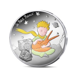 Le Petit Prince Monnaie de 10€ Argent BE renard