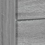 vidaXL Cabinet de chevet Sonoma gris 43 x 34 5 x 47 5 cm