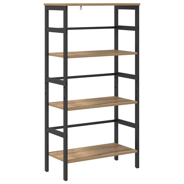 vidaXL Étagère Chêne artisanal 60 x 29 5 x 115 cm Bois d'ingénierie