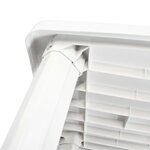 vidaXL Table de jardin Blanc 101 x 68 x 72 cm Plastique