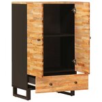 vidaXL Buffet de Rangement avec stockage Marron 60 x 33 x 100 cm