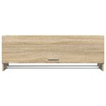 vidaXL Garde-robe chêne sonoma 100x32 5x35 cm bois d'ingénierie