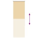 vidaXL Store enrouleur occultant largeur du tissu 35 7 cm polyester