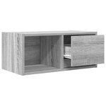 vidaXL Meuble TV sonoma gris 60x31x25 5 cm bois d'ingénierie