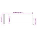 vidaXL Lit superposé sans matelas blanc 90x190 cm bois de pin massif