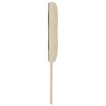 vidaXL Tête de lit LED avec bandes LED Crème 180 cm tissu