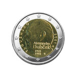 2 euros commémorative Slovaquie 2021 - Alexander Dubcek.