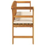 vidaXL banc Finition à l'huile naturelle 157 x 46 x 82 5 cm