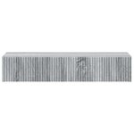 vidaXL Table d'appoint murale 87 5 x 34 5 x 17 cm Bois d'ingénierie