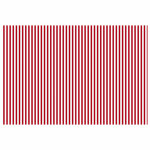 vidaXL Toile de rechange pour auvent Rouge et Blanc 500 × 300 cm