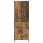 vidaXL Ensemble de Meubles 2 Pièces 66 x 34 5 x 90 cm Bois d'ingénierie