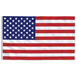 vidaXL Drapeau des États-Unis et mât 6 08 m Aluminium