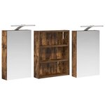 vidaXL Ensemble de Meubles de Salle de Bain 3 Pièces 100 x 10 5 x 50 cm
