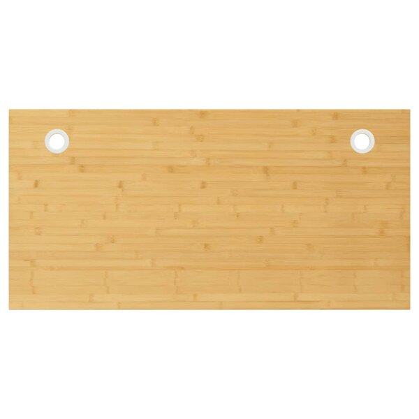 vidaXL Dessus de bureau 100x50x4 cm bambou
