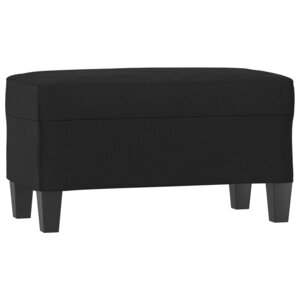 Banc banquette 70 x 35 x 41 cm synthétique noir 02_0010554
