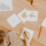 Carte - Colombe Baptême - Blanc