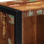 vidaXL Armoire de salle de bain 40x30x90 cm bois massif récupération