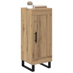 vidaXL Buffet Chêne artisanal 34 5 x 34 x 90 cm