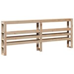 vidaXL Cadre de lit avec tête de lit sans matelas 180x200 cm
