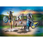 PLAYMOBIL 71214 - Novelmore Chevalier et mannequin d'entrainement