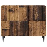 vidaXL Cabinet de chevet Bois ancien 62 x 34 5 x 49 5 cm
