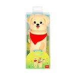 Legami KA0025 - Trousse 2 en 1 en Silicone Golden Fur-ever Friends - Kawaii
