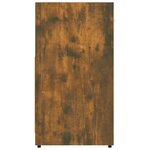 vidaXL Armoire de bain Chêne fumé 60x33x60 cm Bois d'ingénierie