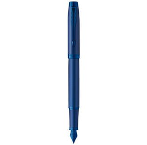 Stylo plume Parker IM Monochrome  Bleu  plume fine  encre bleue  Coffret cadeau