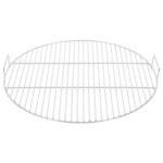 vidaXL Grille de barbecue ronde Ø54 cm acier inoxydable 304