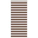 vidaXL Store zèbre marron 110x200cm largeur du tissu 105 9cm polyester