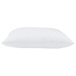 vidaXL Oreillers 2 Pièces Blanc 80 x 80 cm