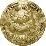 Pièce de monnaie en Argent 2000 Francs g 62.2 (2 oz) Millésime 2025 OTTER