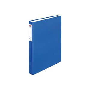Classeur 4 Anneaux 25mm maX.file protect A4 Dos de 40 mm Bleu HERLITZ