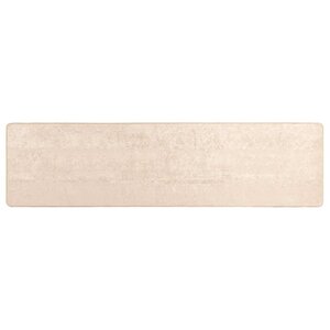 vidaXL Coureur de Tapis MARSA Crème 250 x 100 cm Polyester et PVC