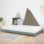 Lit enfant TEENY 120 x 200 vert sauge