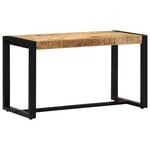 vidaXL Banc 80x35x45 cm bois massif de manguier