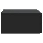 vidaXL Table d'appoint murale 87 5 x 34 5 x 17 cm Bois d'ingénierie
